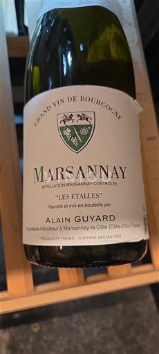 Bourgogne Marsannay Alain Guyard Les Etalles 2022