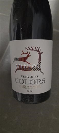 Catalonia Costers del Segre Cérvoles Colors 2020