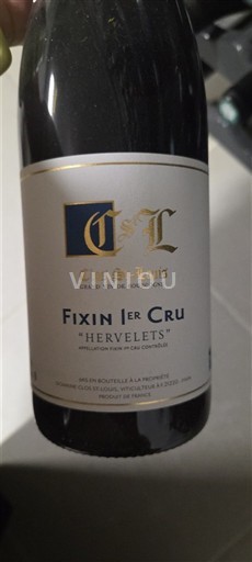 Bourgogne Fixin Premier Cru Clos Saint-Louis Hervelets 2021