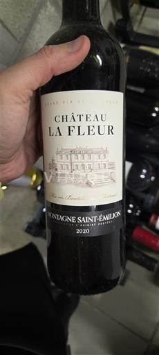 Bordeaux Montagne-saint-émilion Château La Fleur 2020