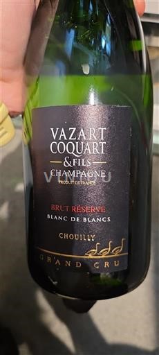 Samppanja Grand Cru Vazart-Coquart & Fils Brut Réserve Ei vuosikertaa