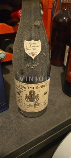 Údolí Rhôny Côtes-du-Rhône Le Clos Val Seille à l'Ancienne Non Filtrée Neročník