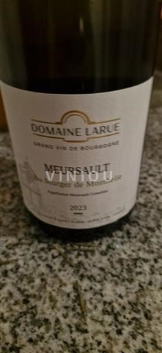 Bourgogne Meursault Domaine Larue Les Meurgers de Monthelie 2023