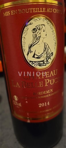 Bordeaux Château La Belle Pucelle 2014
