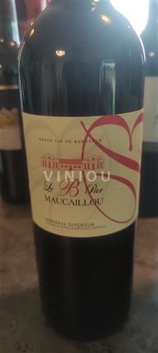 Bordéus Bordeaux Superior Château Maucaillou Le B par Maucaillou 2019