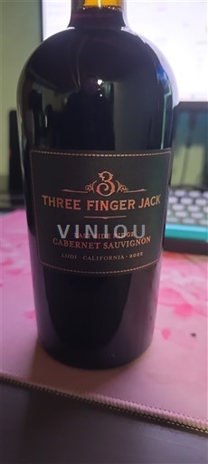 Vùng trồng nho được cấp phép California Lodi Three Finger Jack East Side Ridge Cabernet Sauvignon 2022