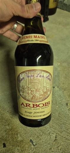 Jura Arbois Château Henri Maire - Château Montfort Veuve Léon Aimé 1994