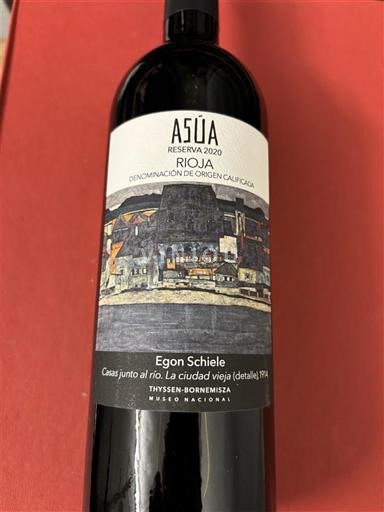 La Rioja Rioja Asúa Reserva Colección Thysen 2020