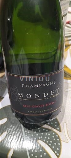 Champagne Champagne Mondet Brut Grande Réserve Non-Vintage