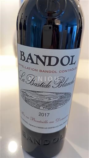 Provence Bandol La Bastide Blanche 2017