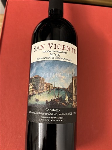 La Rioja Rioja San Vicente Edición Limitada - Colección Thyssen 2021