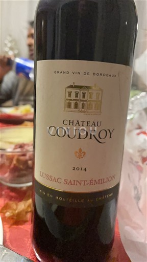 Bordeaux Lussac-Saint-Émilion Château Coudroy 2014