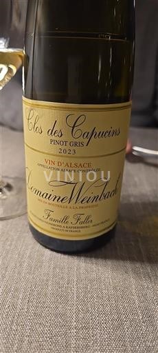 Alsácia Domaine Weinbach Clos des Capucins 2023