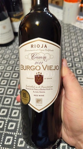 La Rioja Rioja Burgo Viejo Crianza 2022