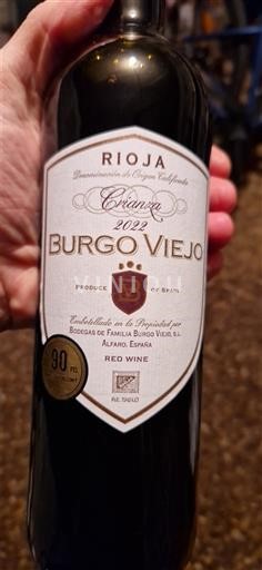 La Rioja rioja Burgo Viejo Crianza 2022