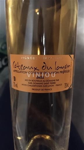 Valle della Loira Coteaux-du-Layon Domaine Saint Pierre 2022