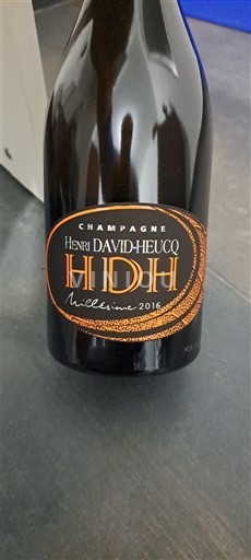 Champagne Sâm-panh Henri David-Heucq HDH Millésime 2016