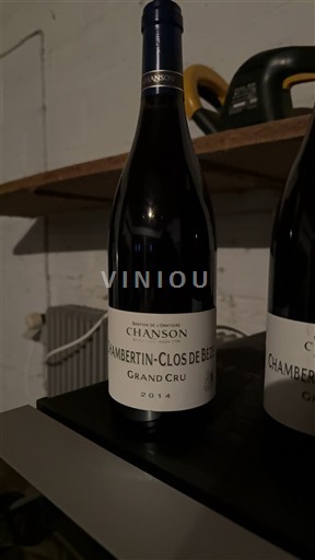 Bourgogne Chambertin-clos-de-bèze Grand Cru Chanson 2014