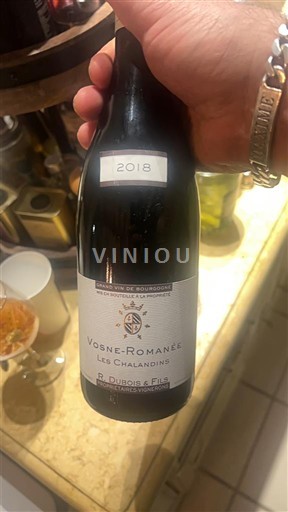 Borgonha Vosne-romanée D. Dubois & Fils Les Chalainons 2018
