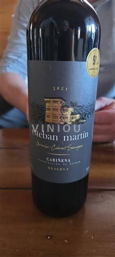 Aragona Cariñena Esteban Martín Reserva 2021