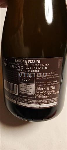Lombardia Franciacorta Barone Pizzini Animante XII Tiratura Dosaggio Zero 2023