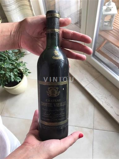 Bordéus Saint-Émilion Grand Cru Château Trotte Vieille 1985