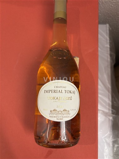 Tokaj Tokaj-Hegyalja Château Imperial Tokaj Tokaji Aszú 3 puttonyos 2001