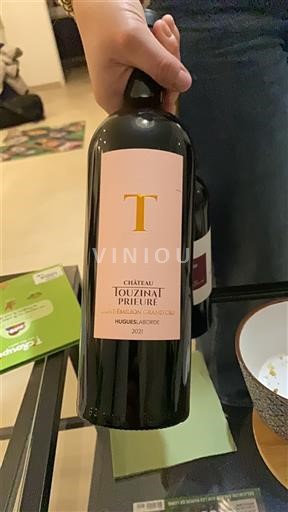 Bordeaux Saint-Émilion Grand Cru Grand Cru Château Touzinat Prieuré T 2015