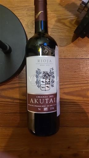 La Rioja rioja Akutain Crianza 2021