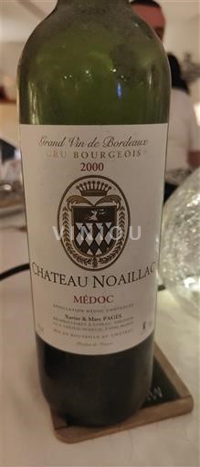 Bordeaux Médoc Château Noaillac 2000