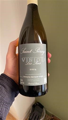 Vallée du Rhône Saint-Péray Domaine Bernard Gripa Les Pins 2024