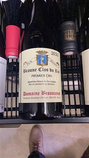 Borgonha Beaune Premier Cru Domaine Besancenot Beaune Clos du Roi 2020