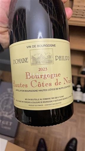 Burgundy Not Specified Domaine Philipp 2023