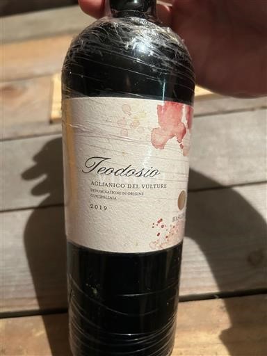 Basilicata Aglianico del Vulture Basilisco Teodosio 2019