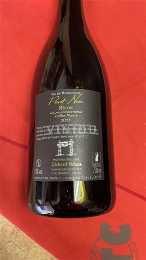 Bourgogne Mâcon và Mâcon-villages Domaine Richard Rottiers Vieilles Vignes 2023