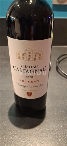 Bordeaux Fronsac Château Castagnac 2020