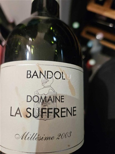 Provence Bandol Domaine La Suffrène 2003