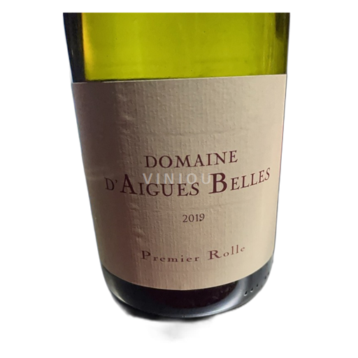 Viinit Blanc sec Premier Rolle Domaine Aigues Belles 2019 Ranska Languedoc ja Roussillon Pays d'Oc IGP IGP
