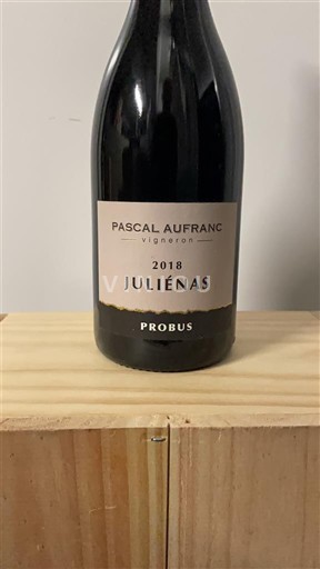 Beaujolais Juliénas Pascal Aufranc Probus 2018