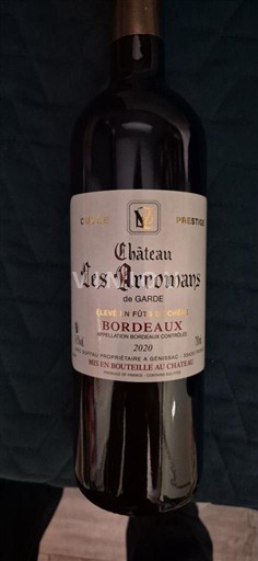 Bordeaux Château Les Arromans Prestige 2020