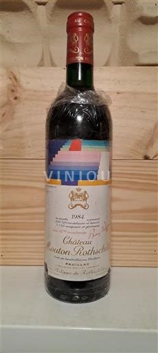 Бордо Пойяк Château Mouton Rothschild 1er Grand Cru Classé 1984