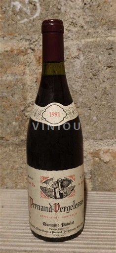 Burgundija Pernand-Vergelesses Domaine Pavelot 1991