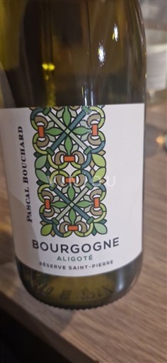 Bourgogne Bourgogne-aligoté Pascal Bouchard Réserve Saint-Pierre 2024
