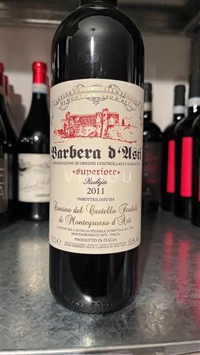 Campanie Aglianico del Taburno Cantina del Castello di feudale di Montegrosso d'Asti Rulja 2011