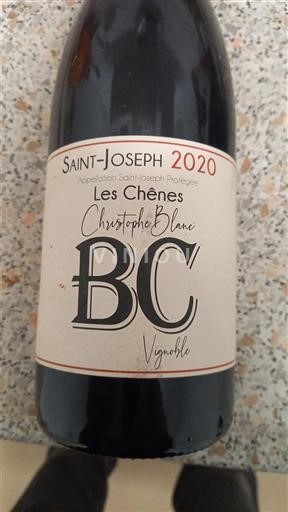 Vallée du Rhône Saint-Joseph Christophe Blanc Les Chênes 2020