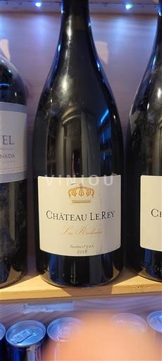 Bordeaux Castillon-côtes-de-bordeaux Château Le Rey Les Rocheuses 2018