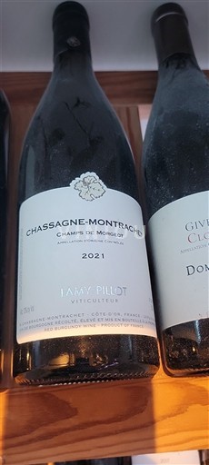 Burgundija Chassagne-Montrachet Lamy Pillot Champs de Morjot 2021