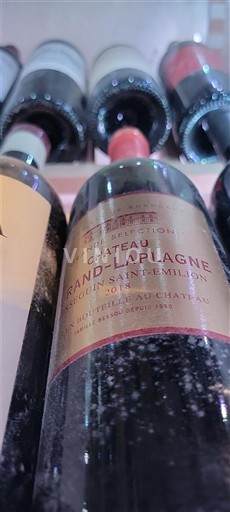 Bordéus Saint-Émilion Château Grand-Laplagne 2019