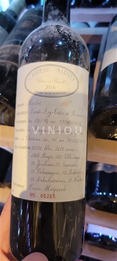 Bordéus Côtes-de-bourg Château Maditet 2016