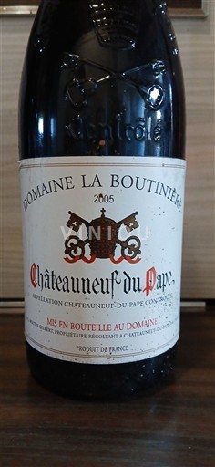 Thung lũng Rhône Châteauneuf-du-pape Domaine La Boutinière 2005